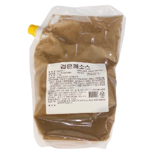 검은깨소스 흑임자소스 2kg 샐러드 드레싱 소스 (대용량/업소용)